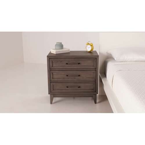 Greyleigh™ Karson Solid Wood Nightstand & Reviews Wayfair
